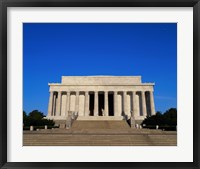 Framed Facade of the Lincoln Memorial, Washington, D.C., USA