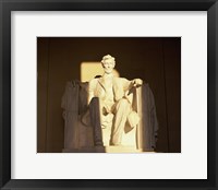 Framed Lincoln Memorial, Washington, D.C., USA