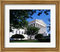 Framed Exterior of the U.S. Supreme Court, Washington, D.C., USA
