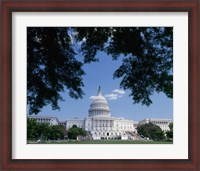 Framed Capitol Building, Washington, D.C. Photo
