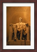 Framed USA, Washington DC, Lincoln Memorial