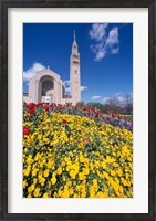 Framed USA, Washington DC, Basilica of the National Shrine of the Immaculate Conception