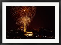 Framed Washington, D.C. USA Fireworks