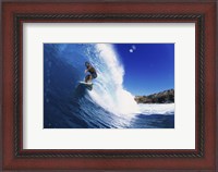 Framed Surfing - Action shot