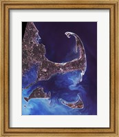 Framed Cape Cod - from space