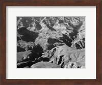 Framed Grand Canyon canyon and ravine