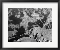 Framed Grand Canyon canyon and ravine