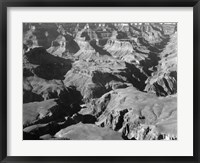 Framed Grand Canyon canyon and ravine