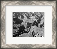 Framed Grand Canyon canyon and ravine