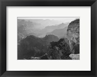 Framed View, looking down, Grand Canyon National Park, Arizona, 1933