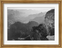 Framed View, looking down, Grand Canyon National Park, Arizona, 1933