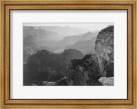 Framed View, looking down, Grand Canyon National Park, Arizona, 1933