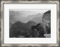 Framed View, looking down, Grand Canyon National Park, Arizona, 1933