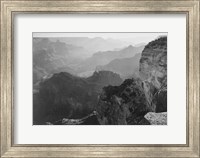 Framed View, looking down, Grand Canyon National Park, Arizona, 1933