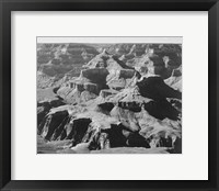 Framed View of rock formations, Grand Canyon National Park,  Arizona, 1933