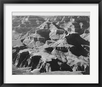 Framed View of rock formations, Grand Canyon National Park,  Arizona, 1933