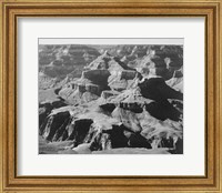 Framed View of rock formations, Grand Canyon National Park,  Arizona, 1933