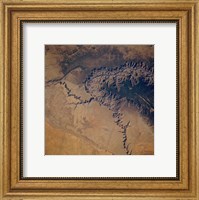 Framed Grand Canyon from space