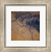 Framed Grand Canyon from space