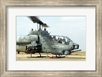 Framed AH-1A Cobra