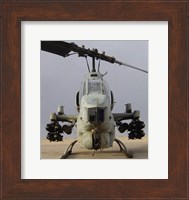 Framed AH-1 Cobra