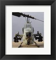 Framed AH-1 Cobra