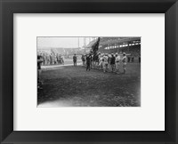 Framed New York Giants Polo Grounds opening day 1923