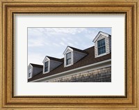 Framed Dormers of a building, Cape Cod, Massachusetts, USA