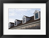 Framed Dormers of a building, Cape Cod, Massachusetts, USA