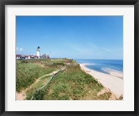 Framed Cape Cod Lighthouse (Highland) North Truro Massachusetts USA