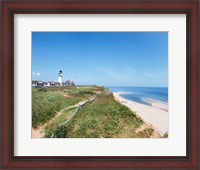 Framed Cape Cod Lighthouse (Highland) North Truro Massachusetts USA