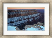Framed South Rim Grand Canyon National Park Arizona USA
