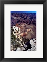 Framed Aerial View of the Grand Canyon National Park