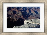 Framed Wide Angle View of the Grand Canyon National Park