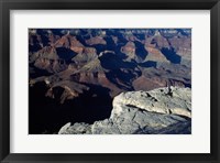 Framed Wide Angle View of the Grand Canyon National Park