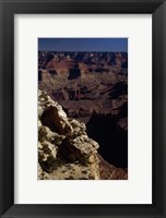 Framed Grand Canyon at Night