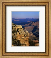 Framed High angle view of rock formations, Grand Canyon National Park, Arizona, USA