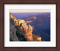 Framed High angle view of rock formations, Grand Canyon National Park, Arizona, USA