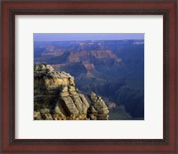 Framed High angle view of rock formation, Grand Canyon National Park, Arizona, USA