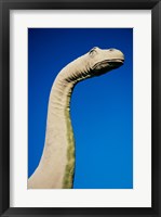 Framed High section view of a statue of a dinosaur, Palm Springs, California, USA