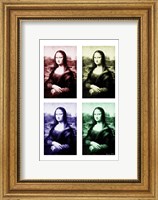 Framed Moody Mona