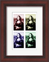 Framed Moody Mona