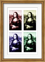 Framed Moody Mona