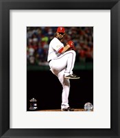 Framed C.J. Wilson Game 5 of the 2011 MLB World Series Action(#20)