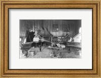 Framed Edison's phonograph, Experimental Dept., Orange, N.J.