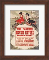 Framed Pastime moving picture show