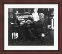 Framed Thomas Alva Edison, 1847-1931