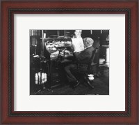 Framed Thomas Alva Edison, 1847-1931