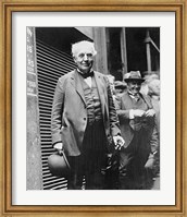 Framed Thomas Edison