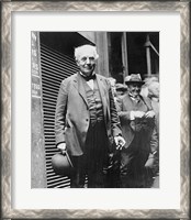 Framed Thomas Edison